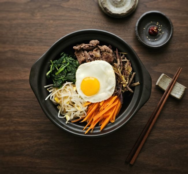 homemade bibimbap
